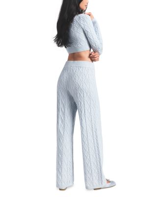 Snow Bunny Cable Knit Pants