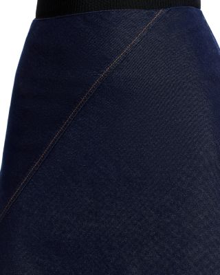 Lisbon Denim Skirt in Oceanrinse