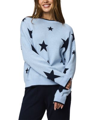 Silvie Star Crewneck Pullover Sweater  