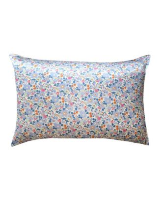  Liberty Fabric Betsy Lavender Print Silk Pillowcase, King