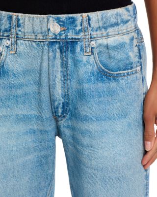 Miramar Terry High Rise Pull On Jeans in Valen