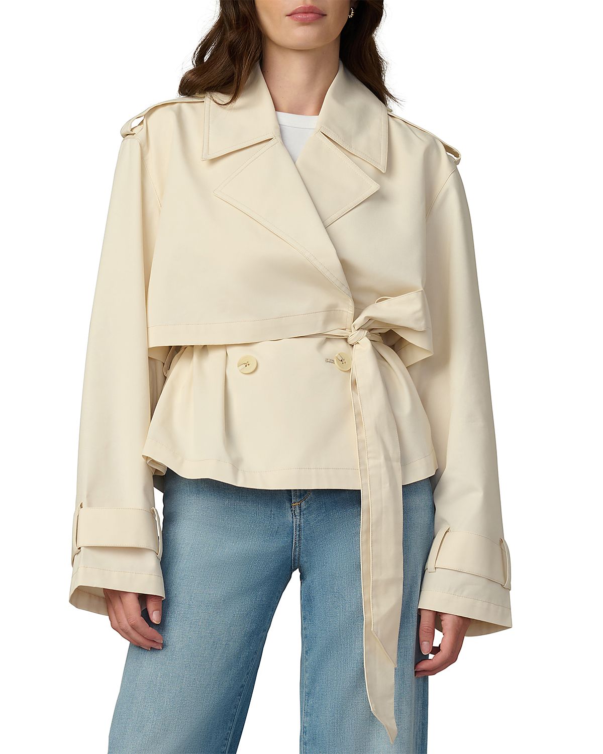 Joe's Jeans The Liz Cropped Trench Coat