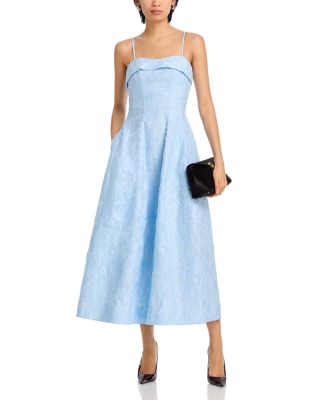 Valeria Jacquard Midi Dress