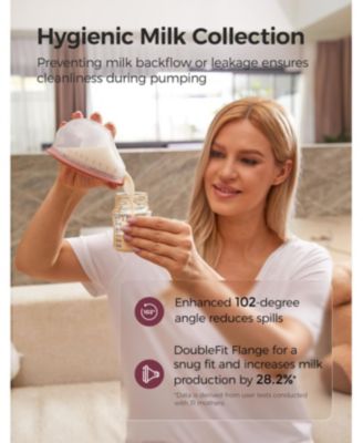 Breast Pump V1 Pro Hospital-Grade, Hands-Free & Portable Wearable Pump, Upgraded Electric Pump