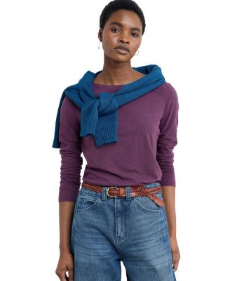  Women's Easel Long Sleeve Top