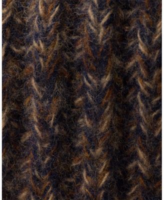  Melange Knit Bucket Hat