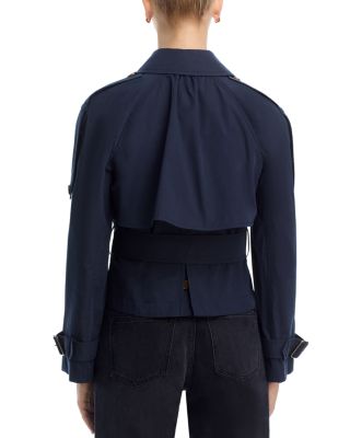 Trerose Short Canvas Trench Jacket