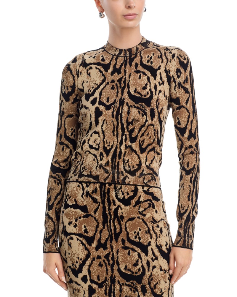 Stella McCartney Cloud Leopard Top