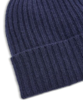Ribbed Cashmere Cuffed Hat - Exclusive