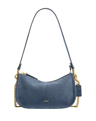 Waverly Small Suede Shoulder Bag