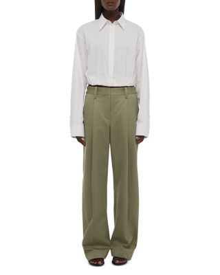 Pleated Chino Pants