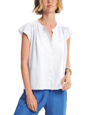 Janey Linen Blouse