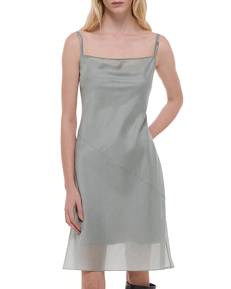 Helmut Lang Airy Sheer Slip Dress