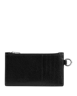 Zip Card Case with Chain
