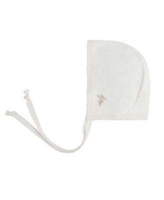 Unisex Velour Center Floral Collection Footie + Bonnet - Baby