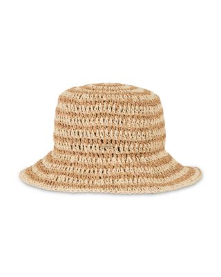 Jonah Twisted Crochet Packable Bucket Hat
