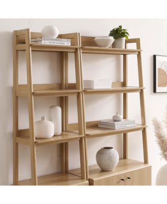  Bixby Wood Bookshelves, Set of 2