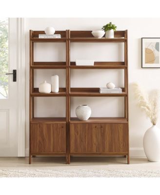  Bixby Wood Bookshelves, Set of 2