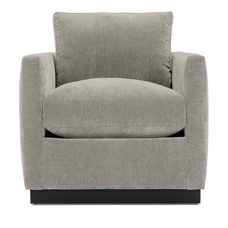 Hudson Park Collection Inwood Swivel Chair - Exclusive In Gray