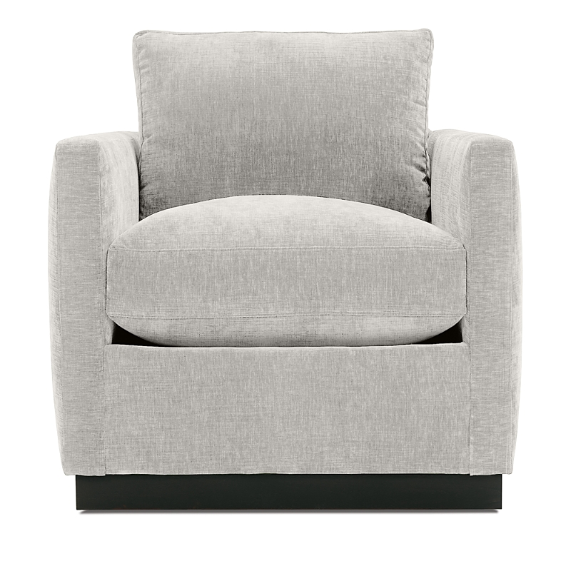 Hudson Park Collection Inwood Swivel Chair - Exclusive In Gray