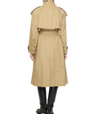 Long Gabardine Fitzrovia Trench Coat