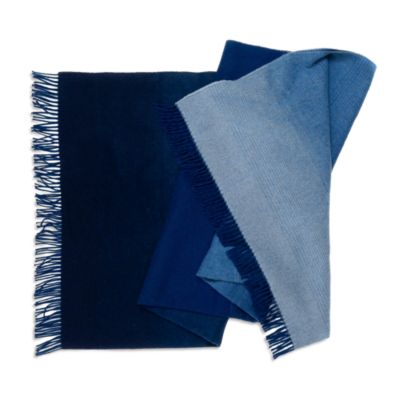 Whisper Ombr&eacute; Merino Wool Throw