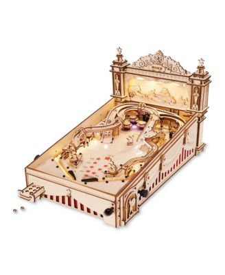 Pinball Machine DIY Building Kit by ROBOTIME - Ages 14+