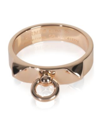 Collier de Chien 18k Rose Gold Ring