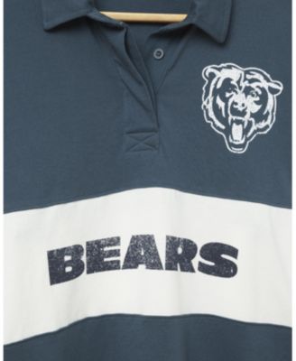  Women's NFL Chicago Bears Rugby Long Sleeve Sweater