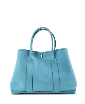 36 Garden Party Tote Leather