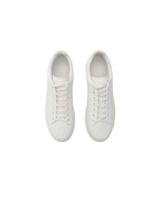  Men's Embossed Check Leather Set Sneakers