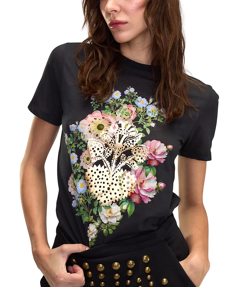 Cynthia Rowley Heart of Gold Tee