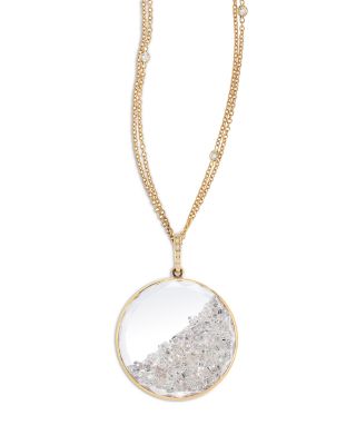 18K Yellow Gold Diamond Big Boy Necklace, 30-32"