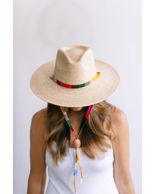 Rainbow Rancher Palm Straw Hat