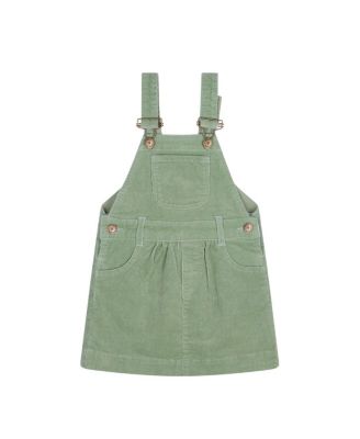  Girls' Ochre Corduroy Overall Dress - Baby, Little Kid, Big Kid