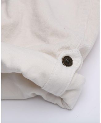 Unisex Custard Corduroy Overalls - Baby, Little Kid