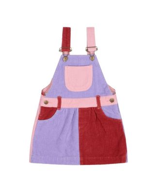 Girls' Rosebed Chunky Cord Overall Dress - Baby, Little Kid