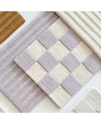  Rug Checkerboard 3.9 x 5.9 ft