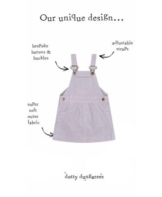 Girls' Fog Corduroy Overall Dress - Baby, Little Kid