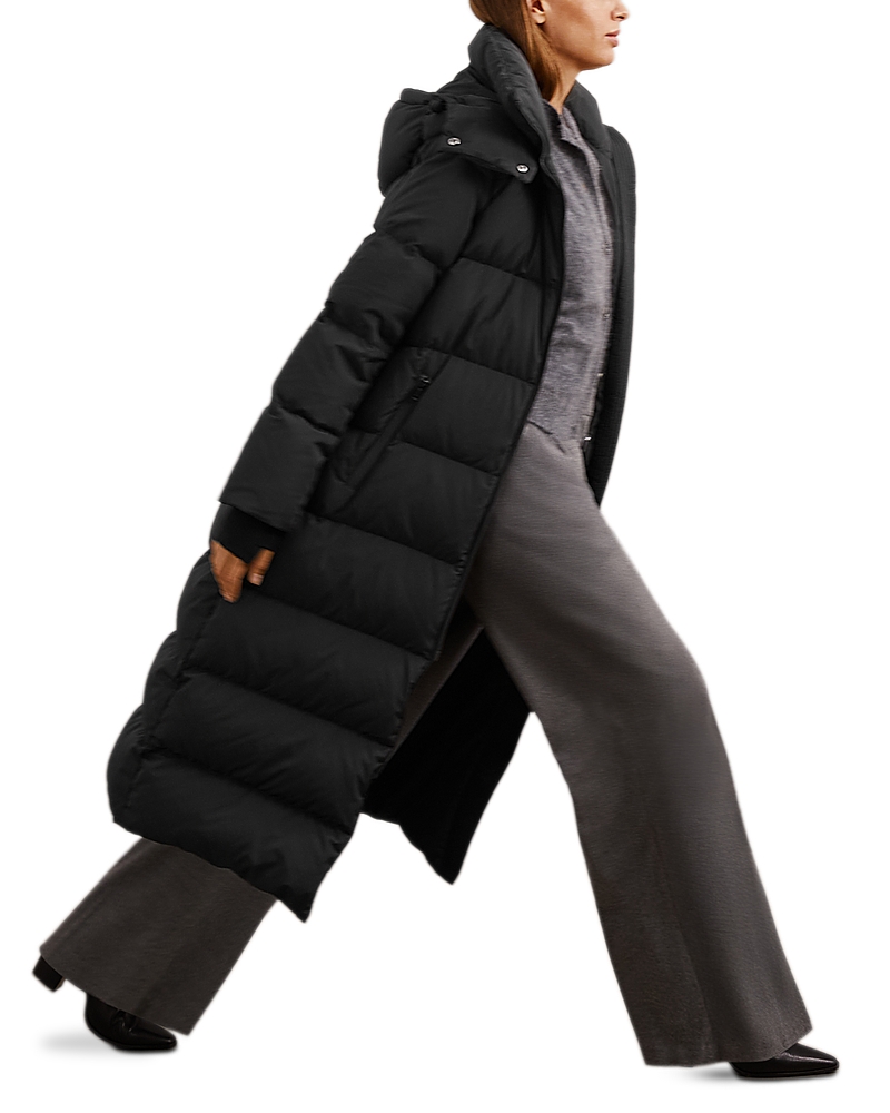 Reiss Colette Longline Puffer Coat
