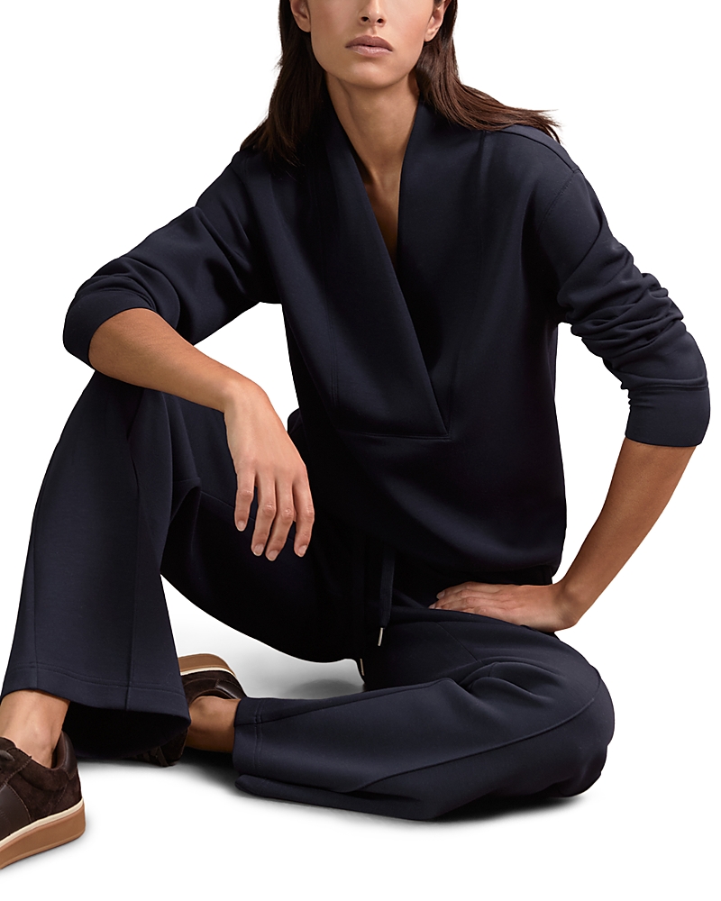 Reiss Annabel Shawl Neck Top
