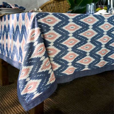 Ikat Tablecloth, 60" x 120"