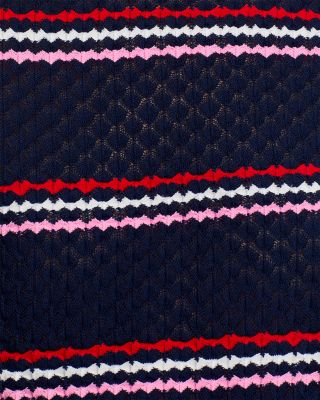 Textured Puffed-Sleeve Sweater