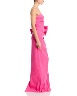 Mikado Strapless Gown