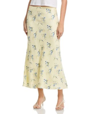 Harper Fleur Bias Midi Skirt