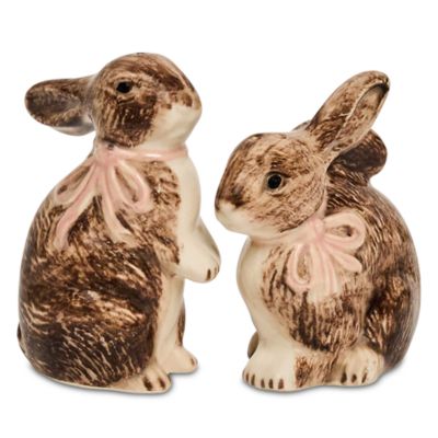 Clever Creatures Bunny Salt and Pepper Set