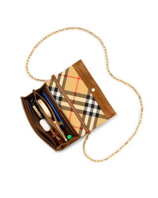 Cotswolds Suede Wallet on Chain Bag