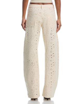 Rori High Rise Barrel Jeans in Sea Mist