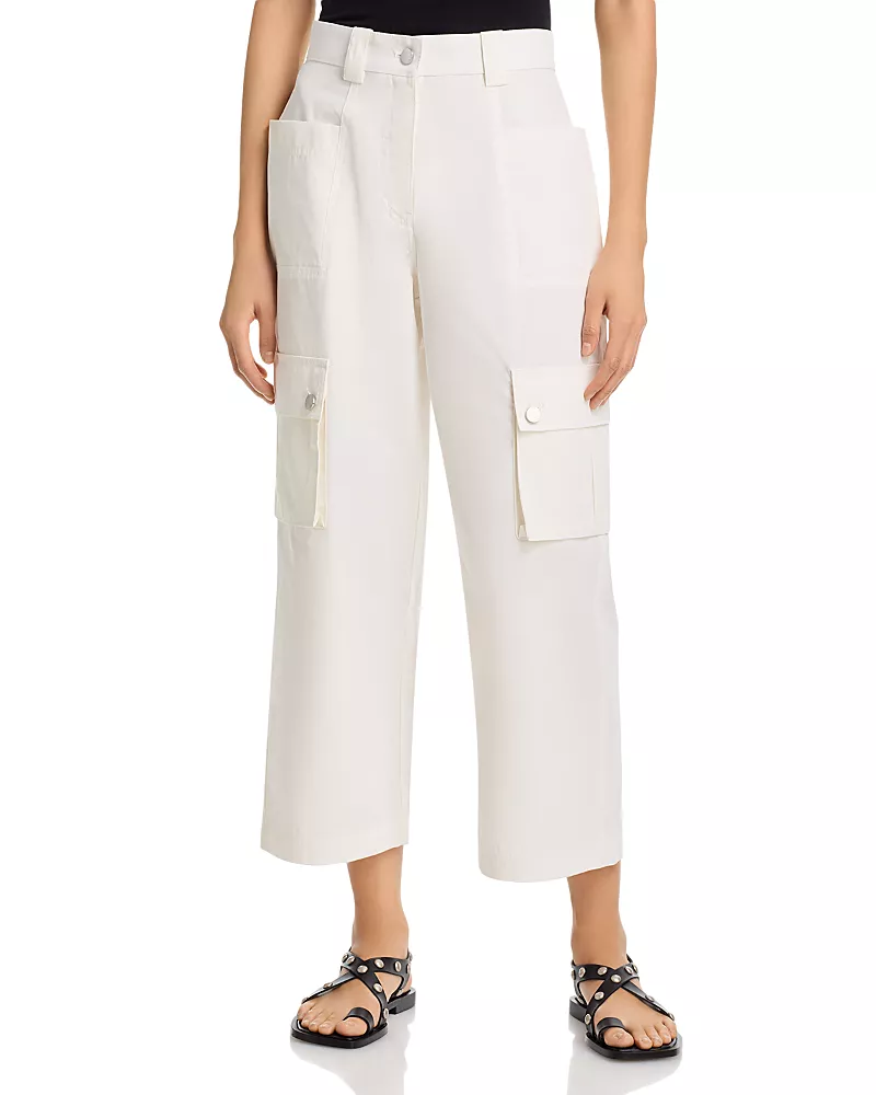 3.1 Phillip Lim Two Toned Cropped Cargo Pants