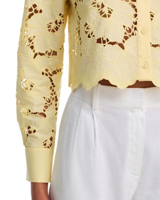 Seychelle Lace Button Front Shirt